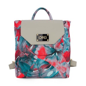 Women's Floral Backpack 26136-1103 De Raggi Menta